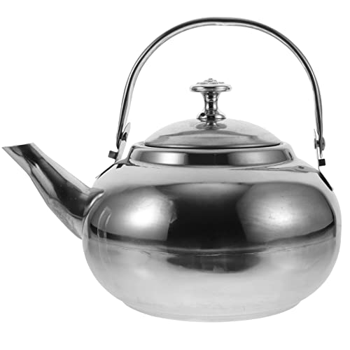 IMIKEYA Pfeifender Teekessel Edelstahl- Mit Teesieb Kaffeekanne Schnell Kochende Wasser- 16 Cm Teekessel Heißwasserkessel Für Tee Kaffee IMIKEYA Pfeifender Teekessel Edelstahl- Mit Teesieb Kaffeekanne Schnell Kochende Wasser- 16 Cm Teekessel Heißwasserkessel Für Tee Kaffee von IMIKEYA