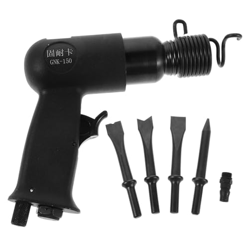 IMIKEYA Pneumatischer Hammer Kit Luftmeißel Werkzeug mit Meißeln Vielseitiges Druckluftwerkzeug für Kfz-reparaturen Rostentfernung und Schwere Metallarbeiten von IMIKEYA