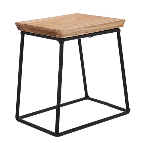 IMIKEYA Praktisches Zen Holzregal mit Glatter Oberfläche Stabiles Design aus Holz und Metall Vielseitiges Aufbewahrungsrack für Schlafzimmer Wohnzimmer Büro und Flur Platzsparend und IMIKEYA Praktisches Zen Holzregal mit Glatter Oberfläche Stabiles Design aus Holz und Metall Vielseitiges Aufbewahrungsrack für Schlafzimmer Wohnzimmer Büro und Flur Platzsparend und von IMIKEYA