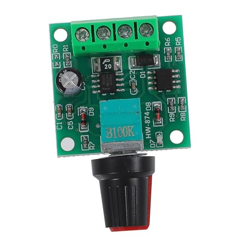IMIKEYA Pwm Dc Motordrehzahlregler Einstellbar mit Schalter Zuverlässiger Spannungsregler für Gleichstrommotoren Integrierte Selbstschutzfunktion Geeignet für Kleine Leistungsanwendungen IMIKEYA Pwm Dc Motordrehzahlregler Einstellbar mit Schalter Zuverlässiger Spannungsregler für Gleichstrommotoren Integrierte Selbstschutzfunktion Geeignet für Kleine Leistungsanwendungen von IMIKEYA