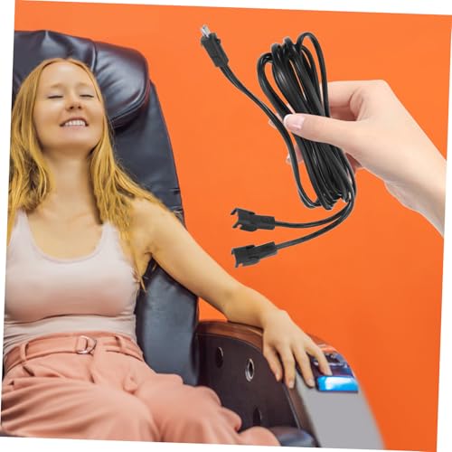 IMIKEYA Recliner Netzkabel Ersatz Verlängerungskabel für Elektrische Relaxsessel Stabiler Kunststoff Einfache Installation Kompatibel mit Sofa Steuergeräten von IMIKEYA