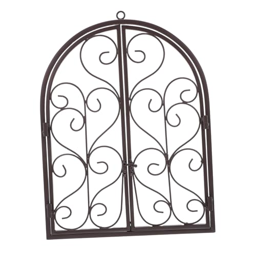 IMIKEYA Rustikale Wanddeko Fensterrahmen mit Jalousien Vintage Landhausstil für Wohnzimmer Garten Terrasse und Essbereich Dekoratives Wandbild Außen und Innen IMIKEYA Rustikale Wanddeko Fensterrahmen mit Jalousien Vintage Landhausstil für Wohnzimmer Garten Terrasse und Essbereich Dekoratives Wandbild Außen und Innen von IMIKEYA