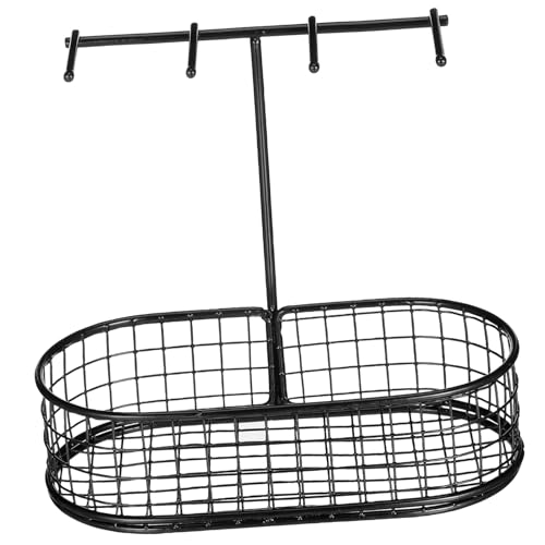 IMIKEYA Schlüsselablage Metall Vintage mit Ablagefach Wandhalter Schlüsselhalter Organizer für Eingangsbereich Zuhause Büro Hotel Vielseitig und Platzsparend IMIKEYA Schlüsselablage Metall Vintage mit Ablagefach Wandhalter Schlüsselhalter Organizer für Eingangsbereich Zuhause Büro Hotel Vielseitig und Platzsparend von IMIKEYA