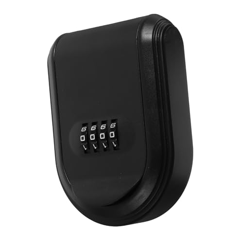 IMIKEYA Schlüsselbox mit Zahlenschloss Wandmontierter Wetterfester Kunststoff Schlüsselbox Sicherheitscode Vielseitig für Haus Büro Auto Inklusive Montageschrauben Abschließbar Robust und von IMIKEYA