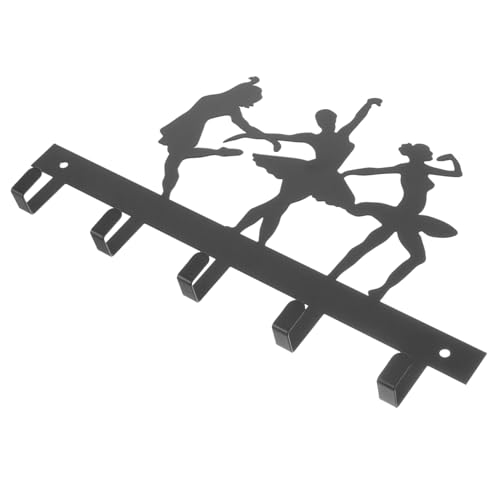 IMIKEYA Schwarzer Wandhaken Multifunktionaler Bohrfreier Wandgarderobenhaken für Bad Küche Flur Platzsparend und Einfach zu Montieren IMIKEYA Schwarzer Wandhaken Multifunktionaler Bohrfreier Wandgarderobenhaken für Bad Küche Flur Platzsparend und Einfach zu Montieren von IMIKEYA