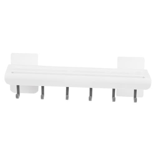 IMIKEYA Selbstklebender Bohrfreier Küchen wandhalter aus Robustem Abs Haken Wasserfest und Belastbar Platzsparender Organizer für Utensilien und Besteck für Ordentliche Küchenausstattung IMIKEYA Selbstklebender Bohrfreier Küchen wandhalter aus Robustem Abs Haken Wasserfest und Belastbar Platzsparender Organizer für Utensilien und Besteck für Ordentliche Küchenausstattung von IMIKEYA