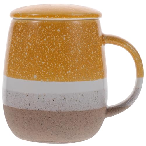 IMIKEYA Elegantes Keramik-teeservice Kaffeetasse Tasse Großes Kaffeetassen-set Dekorative Tasse Mit Henkel Tasse Für Die Familie von IMIKEYA