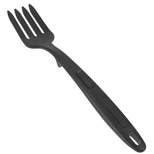 IMIKEYA Silikon Kochgabel Set – Hitzebeständige Rührgabeln Und Serviergabeln in Schwarz - Ideal Zum Mischen - Rühren Und Servieren Von Zutaten in Küche Und Restaurant 2er Set von IMIKEYA