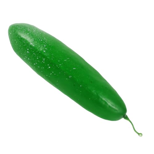 IMIKEYA Künstliche Grüne Gurke Gefälschte Gemüse Requisiten Simulation Lebensechtes Dekoratives Gemüse Für Haus Und Küche Party Dekoration Spielzeug Für Junge Mädchen IMIKEYA Künstliche Grüne Gurke Gefälschte Gemüse Requisiten Simulation Lebensechtes Dekoratives Gemüse Für Haus Und Küche Party Dekoration Spielzeug Für Junge Mädchen von IMIKEYA
