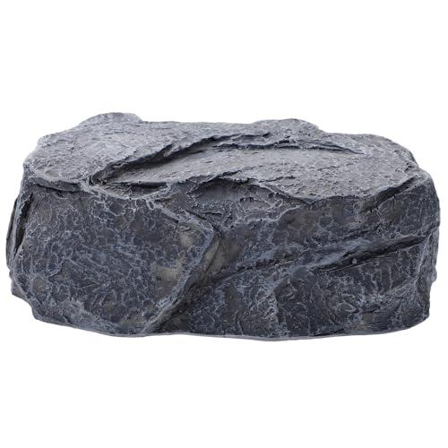 IMIKEYA Simulation Stone Schlüsselhalter für Außenbereich Versteckte Schlüsselbox im Kreative Aufbewahrungslösung für Garten und Terrasse von IMIKEYA