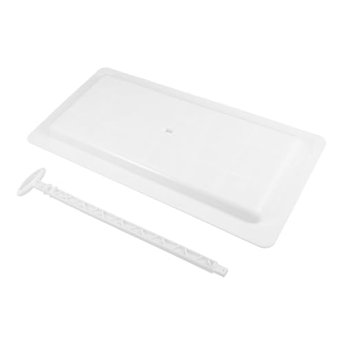 IMIKEYA Squat Toilet Cover Plate Rechteckig Robust Geruchsdicht Stabil Ersatz Wc Deckel für Badezimmer Toilettenzubehör Einfach zu Reinigen Langlebig von IMIKEYA