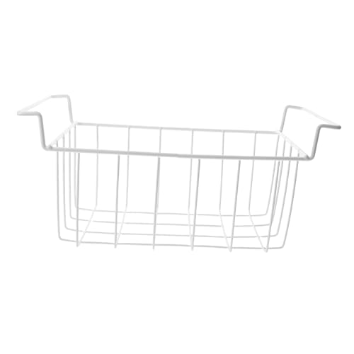 IMIKEYA Metall Draht Gefriertruhe Aufbewahrungskorb Für Kühlschrank Organizer Box Vielseitig Einsetzbar Für Obst Gemüse Und Snacks Effiziente Luftzirkulation Klare Sichtbarkeit Stapelbar von IMIKEYA