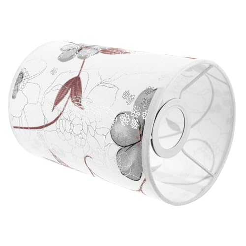 IMIKEYA Stoff Lampenschirm für Stehleuchte Runder Trommel Design Eleganter Ersatzschirm Modernes Minimalistisches Design Vielseitig für Wohnzimmer Schlafzimmer und Hotelbereich Geeignet von IMIKEYA