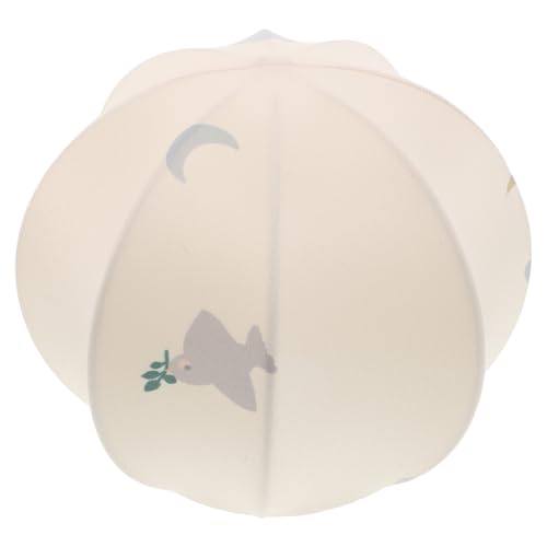 IMIKEYA Stofflampenschirm: E27 Stofflampenschirm für Tischlampe - Dekorativer Boho-Stofflampenschirm für Schlafzimmer, Wohnzimmer, Nachttisch von IMIKEYA