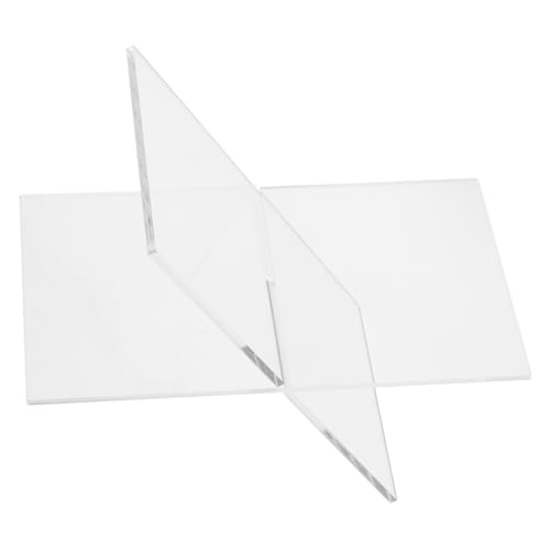 IMIKEYA Tablet Ständer Acryl Buchständer Klares Bücherregal Transparentes Display Acryl von IMIKEYA