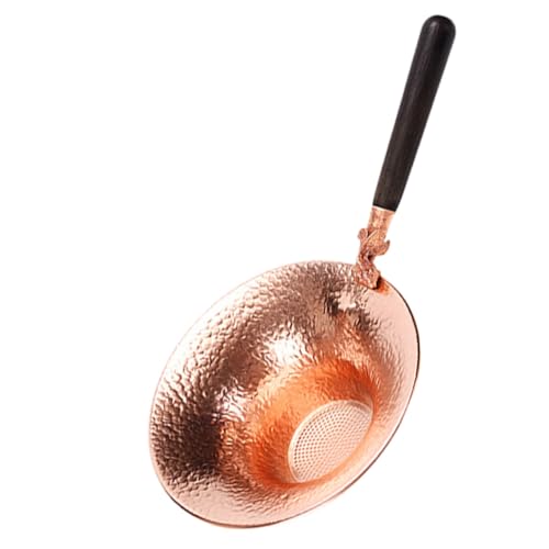 IMIKEYA Teesieb mit Holzgriff Praktischer Teefilter aus Kupfer Dekoratives Design mit Goldfisch Muster für Teetassen und Kannen Vielseitige Teezubehör für Teeliebhaber IMIKEYA Teesieb mit Holzgriff Praktischer Teefilter aus Kupfer Dekoratives Design mit Goldfisch Muster für Teetassen und Kannen Vielseitige Teezubehör für Teeliebhaber von IMIKEYA