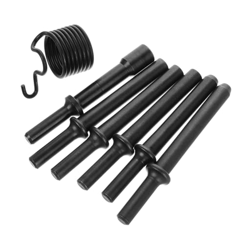 IMIKEYA Teiliges Air Chisel Bits Set Pneumatisches Hammer Werkzeug Robustes Riveting Kit für Bohrungen und Nieten Ergonomisch Langlebig Vielseitig für Professionelle Anwendungen von IMIKEYA