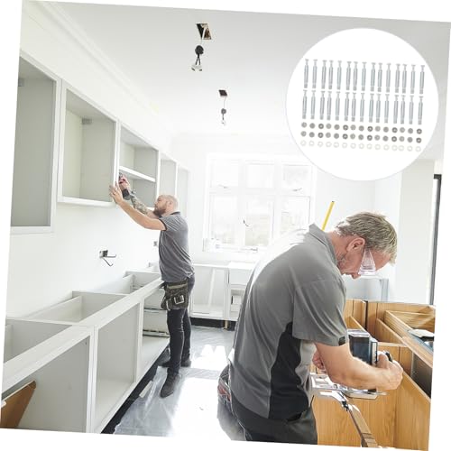 IMIKEYA Teiliges Exzenter nockenschloss mit Schrauben und Muttern Robuste Schrankbefestigungen für Möbelplatten Einfache Montage Platzsparend Geeignet für Schrank Büromöbel IMIKEYA Teiliges Exzenter nockenschloss mit Schrauben und Muttern Robuste Schrankbefestigungen für Möbelplatten Einfache Montage Platzsparend Geeignet für Schrank Büromöbel von IMIKEYA