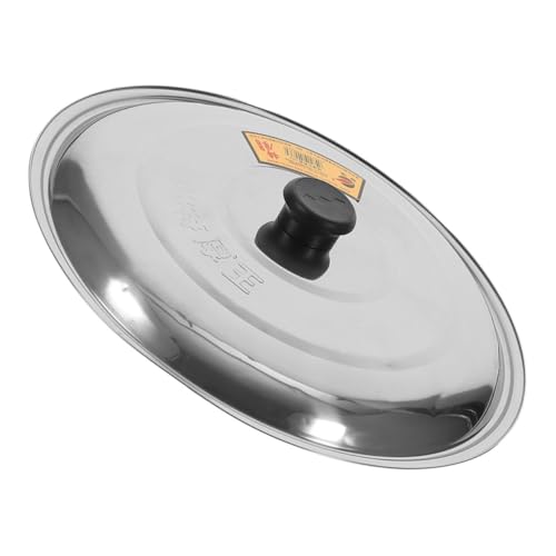 IMIKEYA Topfdeckel Multifunktionale Metallabdeckung für Töpfe und Pfannen Hitzebeständig mit Heißgriff für Haushalt und Küche von IMIKEYA