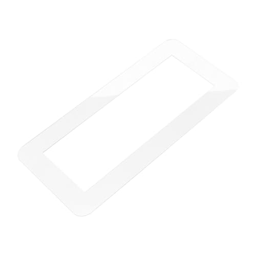 IMIKEYA Transparente Acryl Steckdosen Schutzabdeckung Fach Selbstklebend Schraubenloser Lichtschalter Wandplatte Einfache Montage Schutz vor Kratzern für Heimdekoration von IMIKEYA