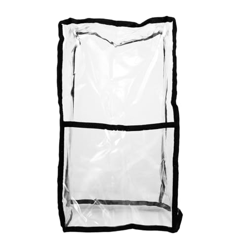 IMIKEYA Transparente Küchenmixer Abdeckhaube aus Langlebigem PVC Staubdicht Waschbar Passend für Vertikale Standmixer Kaffeemaschinen und Toaster Schützt Geräte vor Schmutz und Kratzern von IMIKEYA