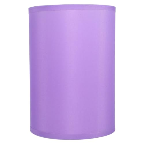 IMIKEYA Trommellampenschirm: 5,5 x 5,5 x 8 Zoll Stoff-Zylinderlampenschirm für Tisch- und Stehlampen, 1,6 Zoll Innenloch – Moderner Stofflampenschirm – E27-Beleuchtungskörper von IMIKEYA
