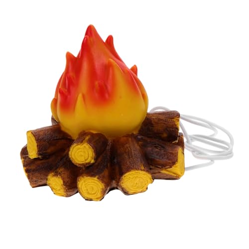 IMIKEYA Simuliertes Lagerfeuer Nachtlicht LED Flammeneffekt Tischlampe Harzdeko Flammenlose Feuerlichter USB Betrieben für Heimdekoration Café Restaurant Party IMIKEYA Simuliertes Lagerfeuer Nachtlicht LED Flammeneffekt Tischlampe Harzdeko Flammenlose Feuerlichter USB Betrieben für Heimdekoration Café Restaurant Party von IMIKEYA