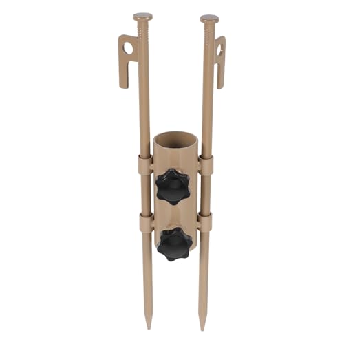IMIKEYA Verstellbarer Schirmständer für Outdoor Robuster Sonnenschirmhalter mit Erdspießen für Camping Garten Vielseitig Einsetzbar für Verschiedene von IMIKEYA