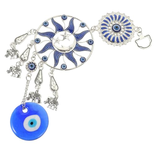 IMIKEYA Vintage Blaue Augen Ornament Wandbehang Auto Charme Haustier Elefantendekor wandverkleidung Wand polsterung Einrichtung im türkischen Stil Hängendes mit bösem Blick Glas Blue IMIKEYA Vintage Blaue Augen Ornament Wandbehang Auto Charme Haustier Elefantendekor wandverkleidung Wand polsterung Einrichtung im türkischen Stil Hängendes mit bösem Blick Glas Blue von IMIKEYA
