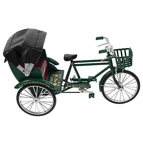 IMIKEYA Vintage Dreirad Modell Dekoration für Schreibtisch Retro Handwerksstück und Fotorequisit Nostalgischem Grün für Wohnräume IMIKEYA Vintage Dreirad Modell Dekoration für Schreibtisch Retro Handwerksstück und Fotorequisit Nostalgischem Grün für Wohnräume von IMIKEYA