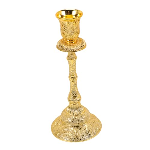 IMIKEYA Vintage Metall Kerzenständer Doppelkopf aus Legierung Eleganter Kerzenhalter in Gold für Wohnzimmer Tischdeko Dekorativer Duftkerzenhalter für Esszimmer und Büro IMIKEYA Vintage Metall Kerzenständer Doppelkopf aus Legierung Eleganter Kerzenhalter in Gold für Wohnzimmer Tischdeko Dekorativer Duftkerzenhalter für Esszimmer und Büro von IMIKEYA