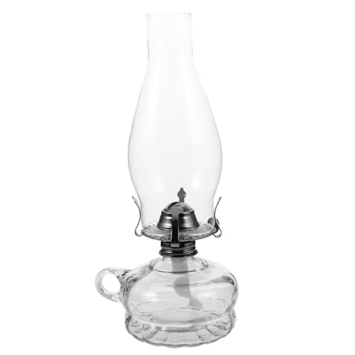 IMIKEYA Vintage Öllampe aus Klassische Petroleumlampe für und Außenbereiche Tischlampe für Stimmungsvolle Beleuchtung Wohnräumen und von IMIKEYA