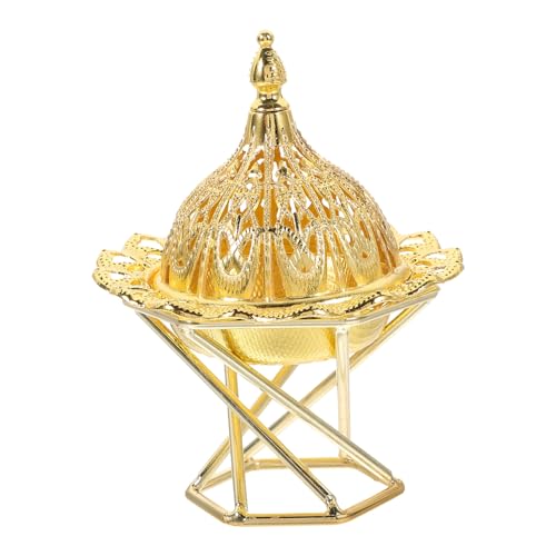 IMIKEYA Weihrauchbrenner Halter Arabisch Weihrauch Halter Tisch Räuchergefäß Ornament Innendekoration Aromatherapie von IMIKEYA