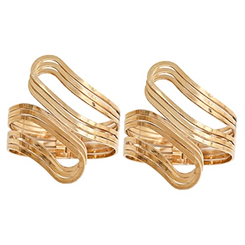 IMIKEYA 2stücke Vorhang Raffhalter Metall Dekorative Vorhang Clips Für Wohnbereich Schlafzimmer Büro Robuste Vorhangbindung Mit Elegantem Design Für Vorhangfarben Geeignet von IMIKEYA