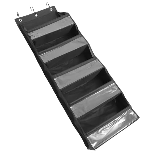 IMIKEYA Wandhängender Aufbewahrungsbeutel mit Transparentem PVC Großer Tür schuhorganizer Multifunktionale Aufbewahrungstasche für Kleiderschrank Büro und Zuhause Platzsparend und von IMIKEYA