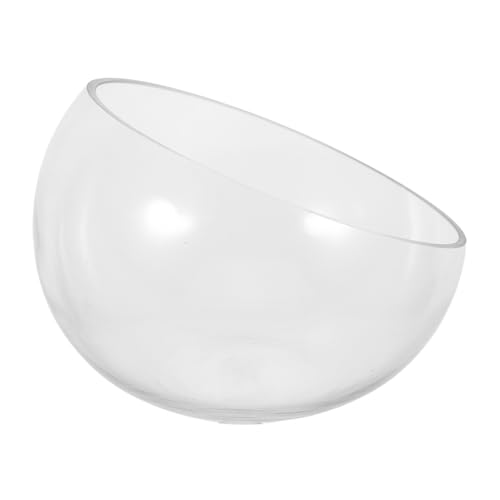 IMIKEYA Wandpflanzgefäß Für Innenbereich Hydrokultur-vase Aus Glas Durchsichtiges Pflanzgefäß Für Sukkulenten Terrarienpflanzenhalter Minimalistisches Blumenvase-Design von IMIKEYA