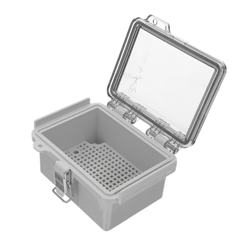 IMIKEYA Wasserdichtungskasten Im Freien Im Freien Wetterfestes Elektrisches Gehäuse Scharnierabdeckung Elektrisches Gehäuse Wasserdichtes Elektronikgehäuse Abs Transparent von IMIKEYA