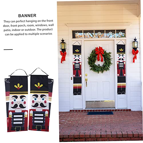 IMIKEYA Weihnachtlicher Nutcracker Türbanner Weihnachtsdeko Wiederverwendbar Umweltfreundlich Festliche Eingang Dekoration für Haustür Fenster und Wand IMIKEYA Weihnachtlicher Nutcracker Türbanner Weihnachtsdeko Wiederverwendbar Umweltfreundlich Festliche Eingang Dekoration für Haustür Fenster und Wand von IMIKEYA
