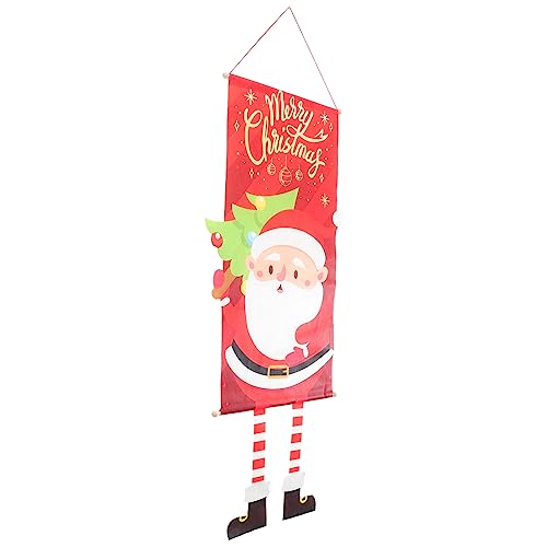 IMIKEYA Weihnachtsbanner Dekoration Für Tür Und Hängende Flagge Strapazierfähigem Klassisches Design Farbenfroh Für Festliche Anlässe Lang IMIKEYA Weihnachtsbanner Dekoration Für Tür Und Hängende Flagge Strapazierfähigem Klassisches Design Farbenfroh Für Festliche Anlässe Lang von IMIKEYA
