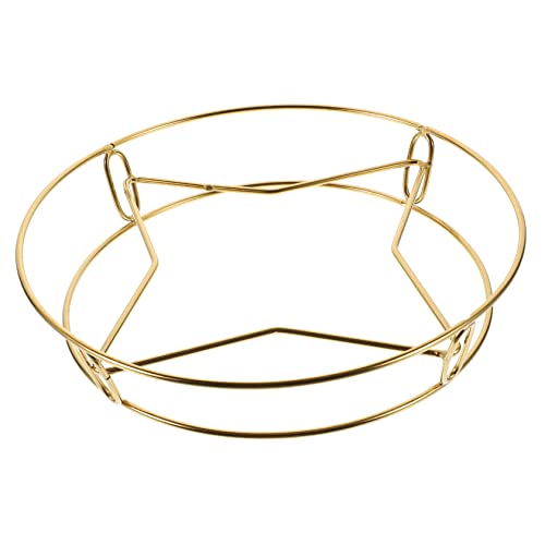 IMIKEYA Wok Rack mit Isolierung Kompakter Topfhalter für Dampfgaren Rutschfester Küchenaccessoire für Wohnzimmer Restaurant von IMIKEYA