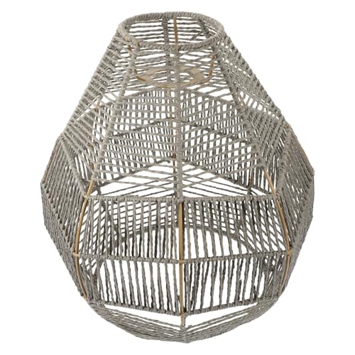 IMIKEYA Woven Lampenschirm für Pendelleuchte Rustikales Design Vielseitig Einsetzbar für Hot Pot Restaurants Stimmungsvolle Raumdekoration und Langlebig IMIKEYA Woven Lampenschirm für Pendelleuchte Rustikales Design Vielseitig Einsetzbar für Hot Pot Restaurants Stimmungsvolle Raumdekoration und Langlebig von IMIKEYA