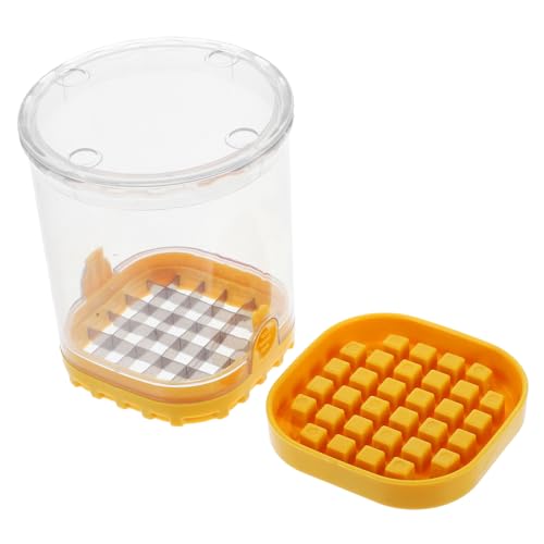 IMIKEYA Würfel gemüseschneider küchen gadget multifunktionswerkzeug Manueller Gemüse- und Obstschneider Kartoffelchipsschneider Bananenschneider Erdbeerschneider Apfelschneider Abs Yellow IMIKEYA Würfel gemüseschneider küchen gadget multifunktionswerkzeug Manueller Gemüse- und Obstschneider Kartoffelchipsschneider Bananenschneider Erdbeerschneider Apfelschneider Abs Yellow von IMIKEYA
