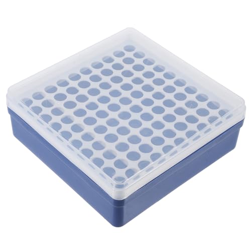IMIKEYA Zentrifugenröhrchen Aufbewahrungsbox Wiederverwendbarer Reagenzglashalter Labor Probenröhrchen Organizer Leicht und Robust für Sichere Lagerung von IMIKEYA
