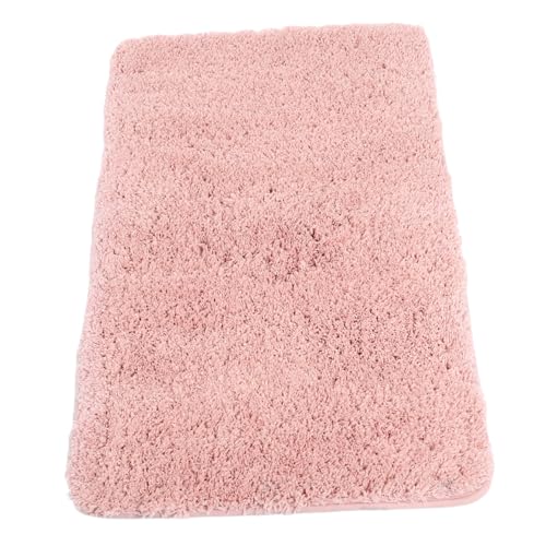 IMIKEYA rutschfeste Badematte aus Saugfähigem Polyester Weicher Badezimmerteppich Schnelltrocknend Waschbar als Fußmatte und Türvorleger für Hygienische Sauberkeit von IMIKEYA