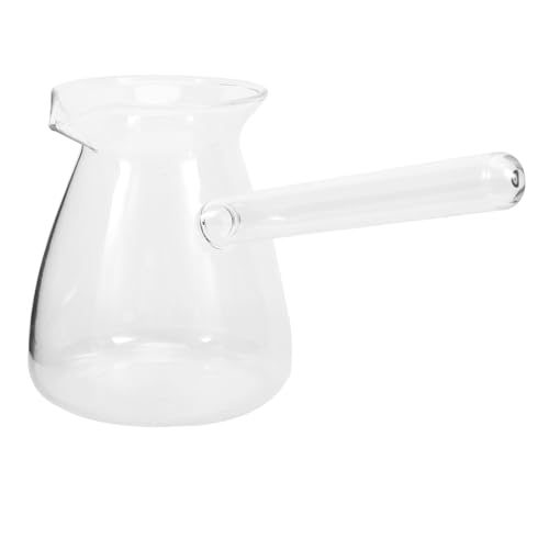 Lass Türkische Kaffeekanne – Türkische Kaffeemaschine Klare Türkische Kaffeekanne Glas- Mit Seitengriff Butterwärmer Milchkännchen Arabische Kaffeekanne Für Die Küche Zu Lass Türkische Kaffeekanne – Türkische Kaffeemaschine Klare Türkische Kaffeekanne Glas- Mit Seitengriff Butterwärmer Milchkännchen Arabische Kaffeekanne Für Die Küche Zu von IMIKEYA