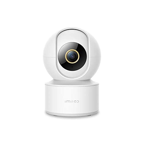 IMILAB C21 2.5 K WiFi Überwachungskamera für Innenräume, 360° Kamera, Farb-Nachtsicht, Bidirektionales Audio, Ai Human Detection, Kompatibel mit Amazon's Alexa und Google Assistant von IMILAB