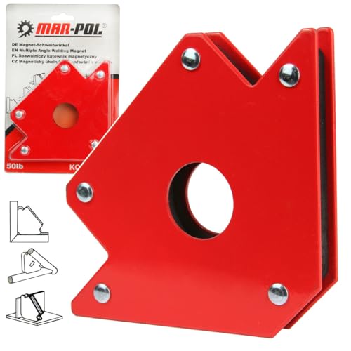 Winkel-Magnet, magnetisch, Pfeil, 22,6 kg, Winkel 45 °, 90 °, 135 °, zum Schweißen, Löten Winkel-Magnet, magnetisch, Pfeil, 22,6 kg, Winkel 45 °, 90 °, 135 °, zum Schweißen, Löten von IMJ-Global