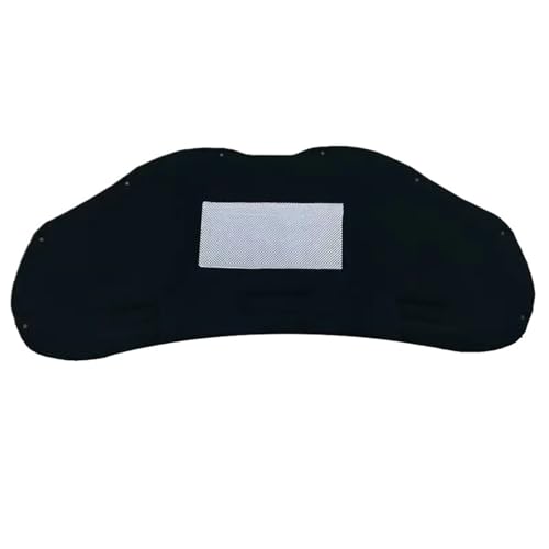FÜR Citroen FÜR C-QUATRE FÜR C4 2007-2014 2015-2017 Auto-Wärmedämmung Und Schalldämmung Baumwolle Front Motorhaube Feuerfeste Pad Auto Motorhaube Sound Pad Dämmatte(Black) von IMMLSX