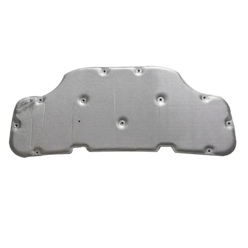 Für Benz Für GLB X247 2020 2021 2022 2023 2024 Vordere Wärmedämmung Baumwollabdeckungen Zubehör Auto Motorhaube Schallmatten Auto Motorhaube Sound Pad Dämmatte(Silver) von IMMLSX