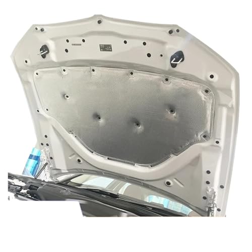 Für G20 G28 2019 2020 2021 3 Vordere Abdeckung Wärme Matte Schutz Zubehör Schwarz Auto Haube Sound Isolierung Baumwolle Auto Motorhaube Sound Pad Dämmatte(1PCS) von IMMLSX